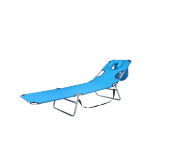 --Only Supports Self Pickup--Foldable Lightweight Face Down Sun Lounger With Face And Arm Holes