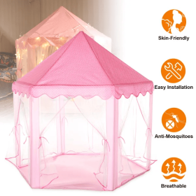 Kids Play Tents Princess For Girls Princess Castle Children Playhouse Indoor Outdoor Use