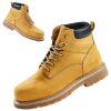 Steel Toe Work Boots US Size 8 Waterproof for Men Slip-Resistant
