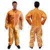 Orange Disposable Coveralls for Men/Women