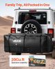 Hitch Cargo Carrier Bag 59.84 x 23.9 x 24.02 in (20 Cu.ft) with 8 Straps
