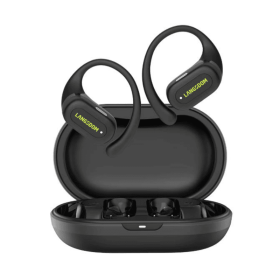 High-quality Bone Conduction Sports Mini TWS True Wireless Bluetooth Headset Similar To Pro Air Earphones (Color: Black)