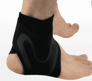 Ankle Support Brace Safety Running Basketball Sports Ankle Sleeves (Option: Female-1pc-Left)