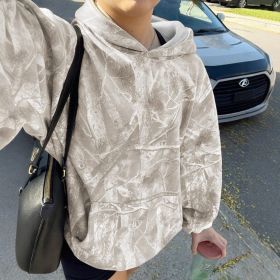 Hoodie Hot Sale Long Sleeve Jungle Maple Leaf Branches (Option: Color 1-XXS)