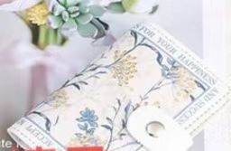 Flower Anime  Anti-degaussing Multiple Card Slots Bank  Document Package Large Capacity Card Holder (Option: Breeze)