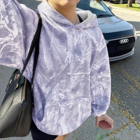 Hoodie Hot Sale Long Sleeve Jungle Maple Leaf Branches (Option: Color 7-XS)