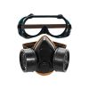 Respirator Mask with Safety Glasses Filters for Dust