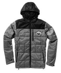 Camper Hooded Jacket - Mens - Final Sale - 50% off using code "CAMPER50" (Color: Gray, size: small)