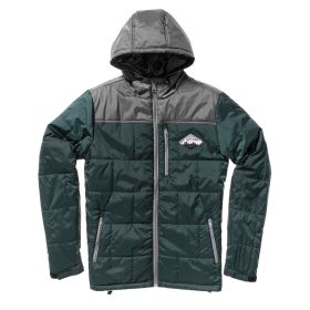 Camper Hooded Jacket - Mens - Final Sale - 50% off using code "CAMPER50" (Color: Teal, size: X-Large)