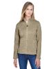 Ladies' Bristol Full-Zip Sweater Fleece Jacket - GREY HEATHER - XS