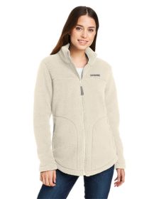 Ladies' West Bend��������� Sherpa Full-Zip Fleece Jacket - CHALK - L (Color: CHALK, size: L)