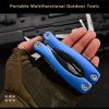 "Professional Stainless Steel Multi-Tool Pliers Set - 12-in-1 Survival Tool with Nylon Sheath"