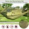 Camping Hammock with Net with 440 lb Capacity - Lightweight Camping Hammock Chair - Double or Single Size with Tree Strap and Included Carry Bag - Sui
