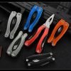 "Professional Stainless Steel Multi-Tool Pliers Set - 12-in-1 Survival Tool with Nylon Sheath"