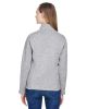 Ladies' Bristol Full-Zip Sweater Fleece Jacket - GREY HEATHER - XS