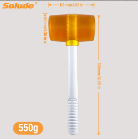 4PCS Transparent Hammer 400g-550g (Option: TMC02)